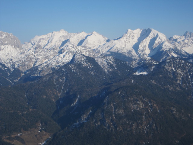 Berchtesgadener Alpen vom Grubhörndl aus