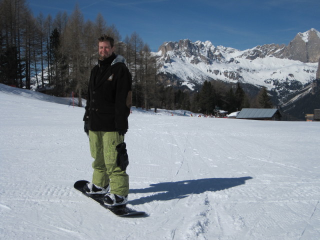 Markus in Buffaure, 2.020 m (24. März)
