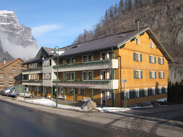 Hotel Rössle in Au (1. März)