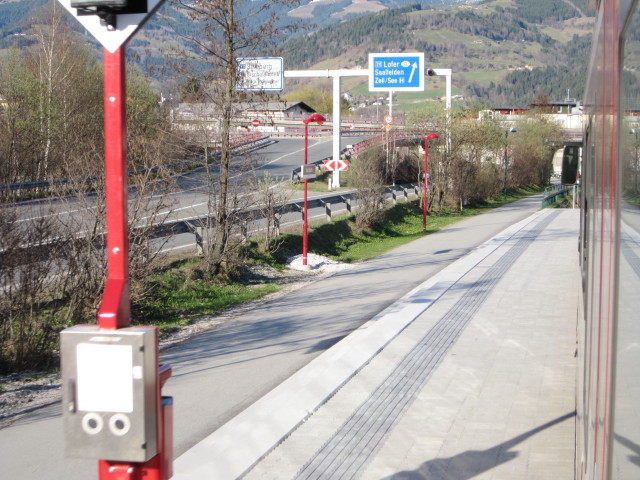 Haltestelle Schüttdorf bei Zell Areitbahn