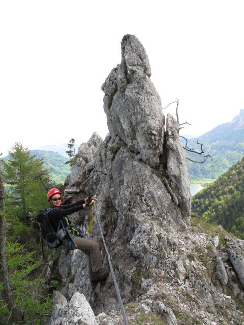 Drachenwand-Klettersteig: Carmen am Zackengrat