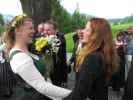 Marlies, Andreas und Marion bei St. Anna, 726 m (21. Mai)