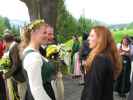 Marlies, Andreas und Marion bei St. Anna, 726 m (21. Mai)