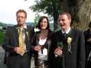 Michael, Isabella und Andreas bei St. Anna, 726 m (21. Mai)