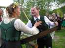 Marlies und Andreas beim Gasthof Bauernhofer, 1.132 m (21. Mai)