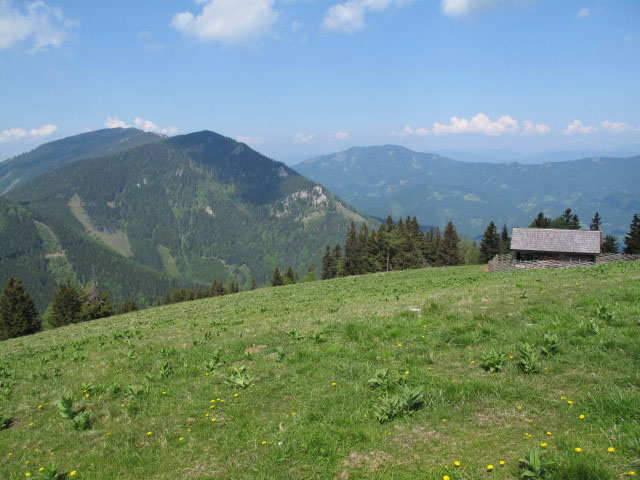 vom Frießenkogel Richtung Nordwesten
