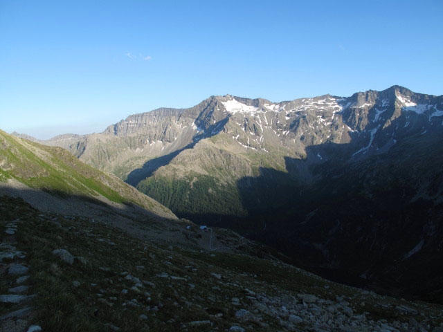 vom Schwarzenburger Weg Richtung Südosten (9. Juli)