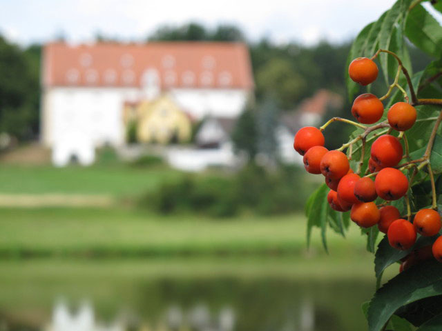 Gartenteich und Alter Schüttkasten