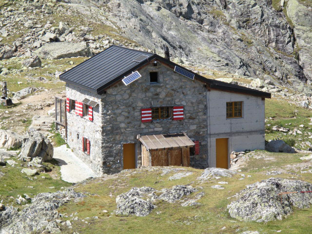 Wiwannihütte vom Roti Chüe aus