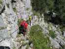 Axel und Heli auf Weg 211 zwischen Ebenseer Hochkogelhaus und Eiblgrube
