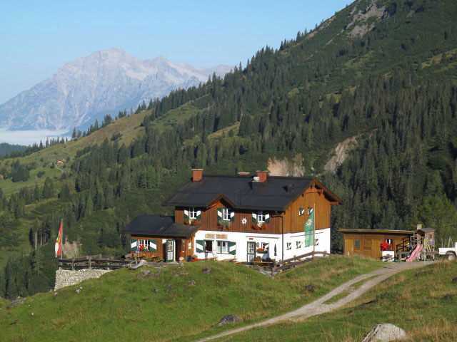 Erichhütte, 1.545 m (3. Sep.)