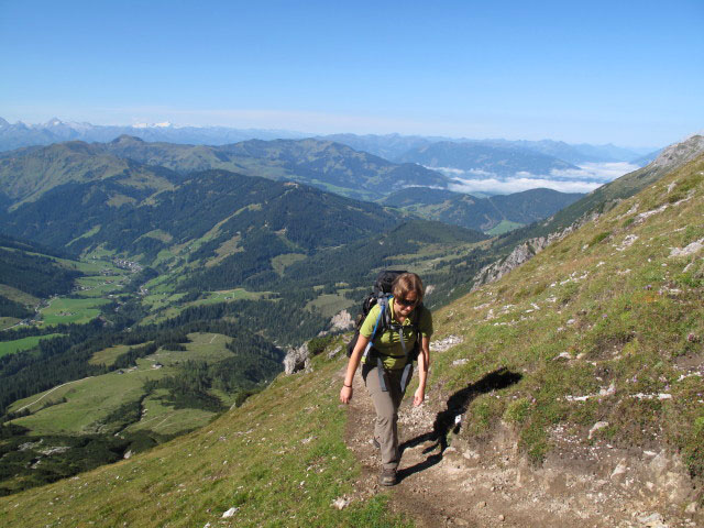 Carmen zwischen Weg 432 und Grandlspitz-Klettersteig (3. Sep.)