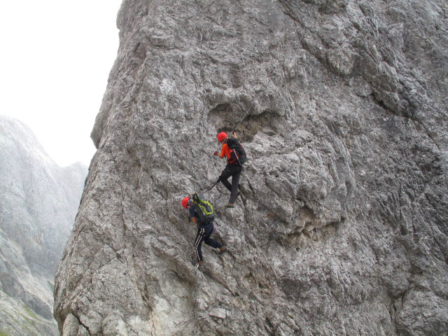Königsjodler-Klettersteig: Lehner-Traverse (4. Sep.)