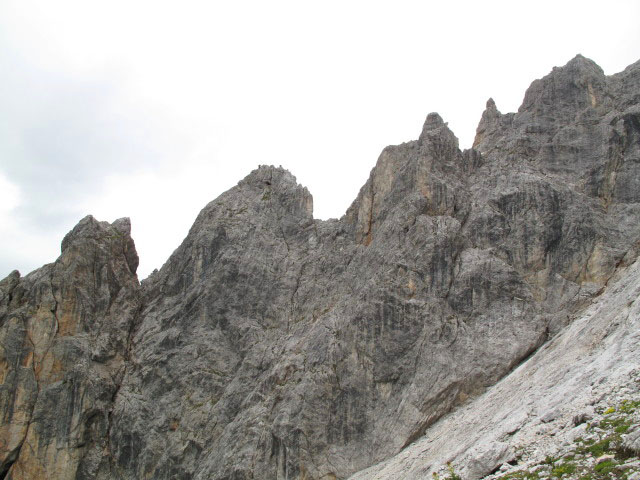Königsjodler-Klettersteig von Weg 432 aus (4. Sep.)