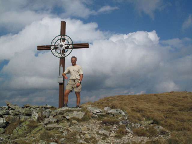 Ich am Brandstätterkogel, 2.234 m (17. Sep.)