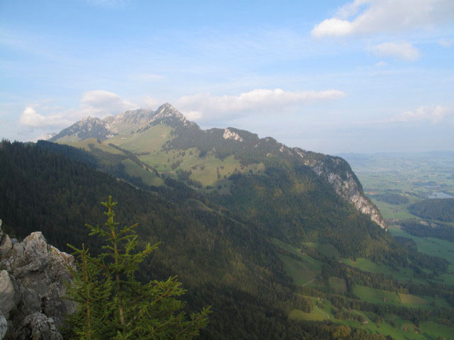 vom Sunnighorn Richtung Südwesten