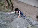 Diana in der Einstiegswand