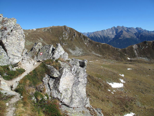 Pfunderer Höhenweg zwischen Sambock und Weg 68 (1. Okt.)