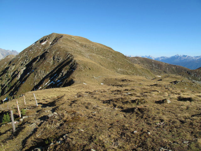 Pfunderer Höhenweg zwischen Zwölferspitz und Kleines Tor (1. Okt.)