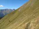 Pfunderer Höhenweg zwischen Gampisalm und Gitsch-Schupfen (2. Okt.)