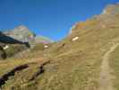Pfunderer Höhenweg zwischen Eisbruggalm und Eisbruggsee (2. Okt.)