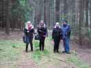 Viktoria, Katharina, Alexandra und Franz am Geißfeld