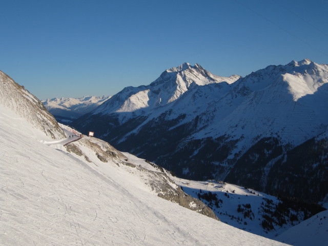 von der Schindlergratbahn Richtung Osten (14. Jän.)