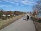 Donau-Radweg zwischen Tulln und Kraftwerk Greifenstein