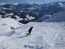 Markus neben der Piste 27