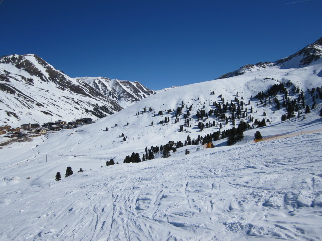 vom Alpenrosenlift Richtung Osten (16. März)