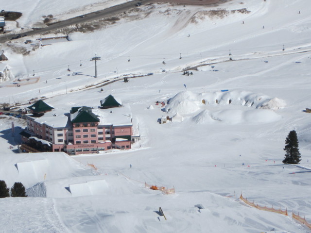 Hotel Alpenrose und Iglu Village (16. März)