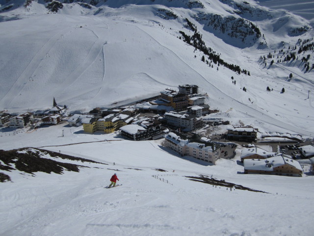 Ronald zwischen Piste 5 und Piste 16 (16. März)