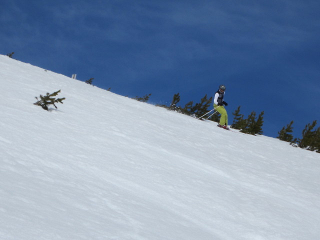 Ich zwischen Piste 5 und Piste 16 (17. März)