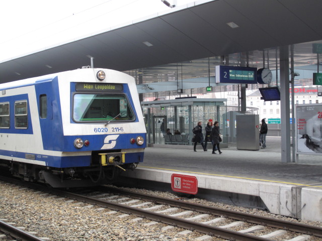 S 23314 im Bahnhof Wien Praterstern (13. März)