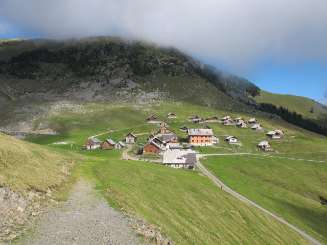 Kärntner Grenzweg auf der Feistritzer Alm (16. Sep.)