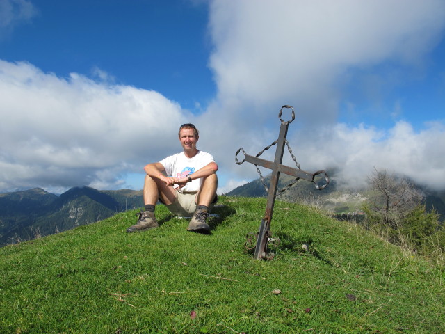 Ich am Schönwipfel, 1.813 m (16. Sep.)
