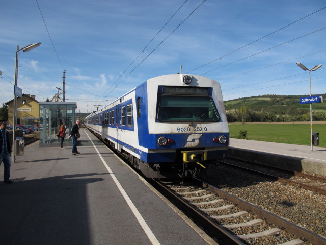 6020 252-0 als S 26631 im Bahnhof Göllersdorf, 204 m