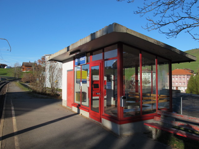 Bahnhof Gontenbad, 887 m