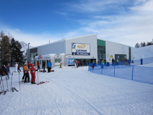 Bergstation der Kabinenbahn Piz-Schöneben, 2.108 m