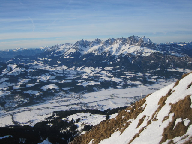 Wilder Kaiser vom Kitzbüheler Horn aus