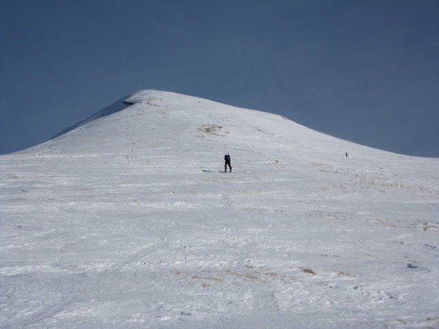 Martina zwischen Enzianhütte und Flatschspitze