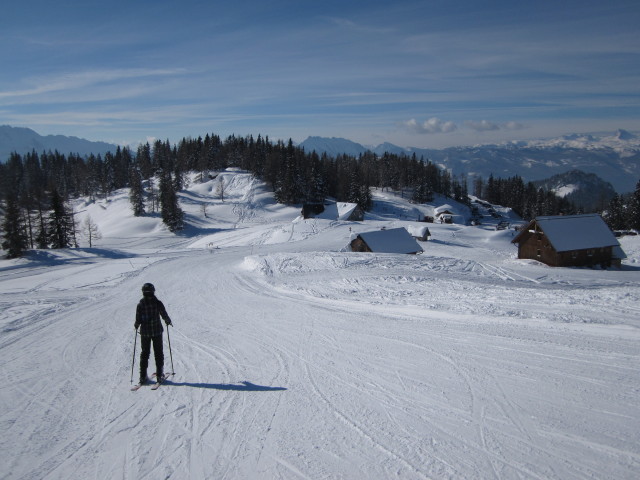 Daniela auf der Piste 'Lärchkogel Berg-Hollhausparkplatz' (15. Feb.)