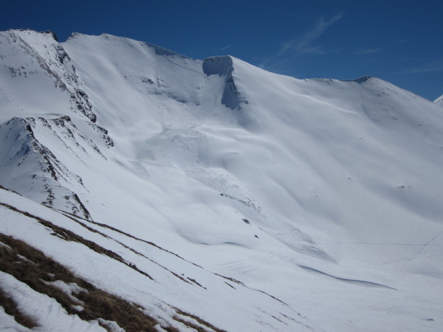 von der Piste 41 Richtung Süden (14. Apr.)