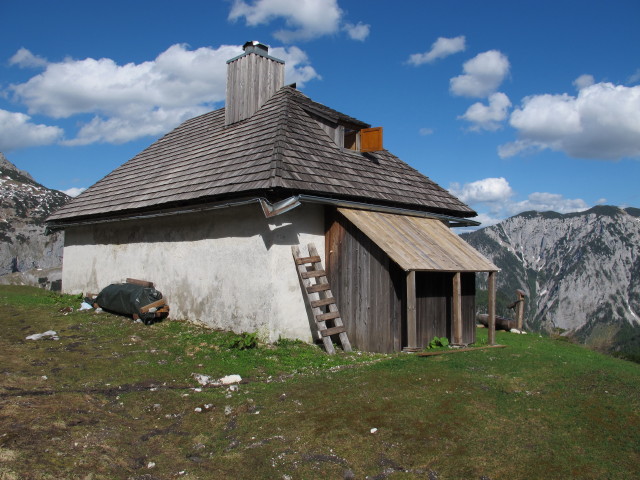 Hasenwilzinghütte, 1.346 m (18. Mai)