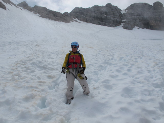 Marlies am Hallstätter Gletscher (21. Juni)