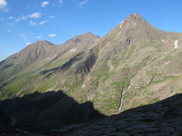 Südliche Rötenspitze, Äußere Wetterspitze und Innere Wetterspitze (2. Aug.)