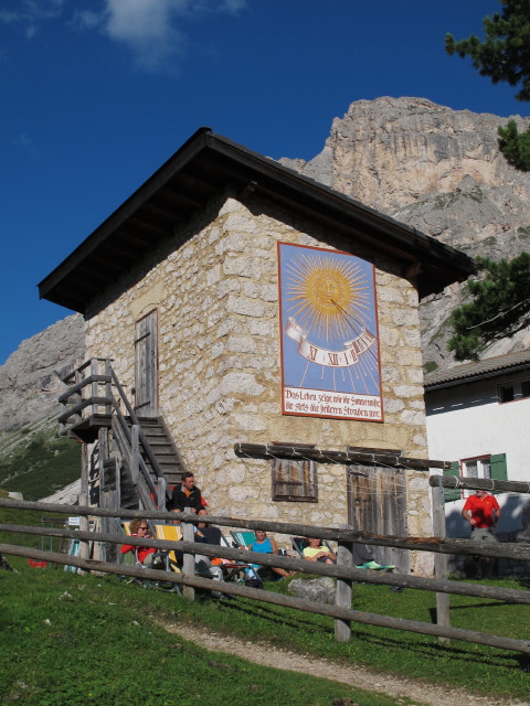 Regensburger Hütte, 2.037 m (10. Aug.)