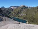 Axel zwischen Ghiacciaio della Marmolada und Passo di Fedàia
