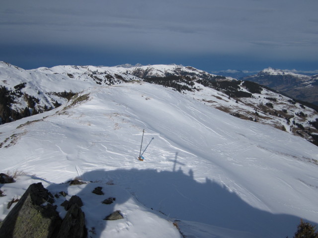 vom Bärenbadkogel Richtung Norden (17. Jän.)
