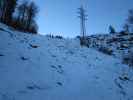 Skiroute ins Tal